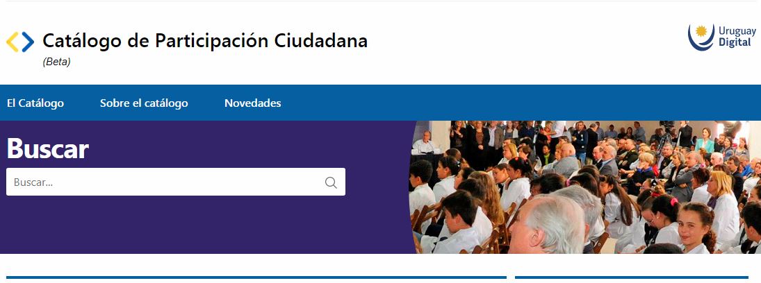 Visualizador de ambitos de participación ciudadana